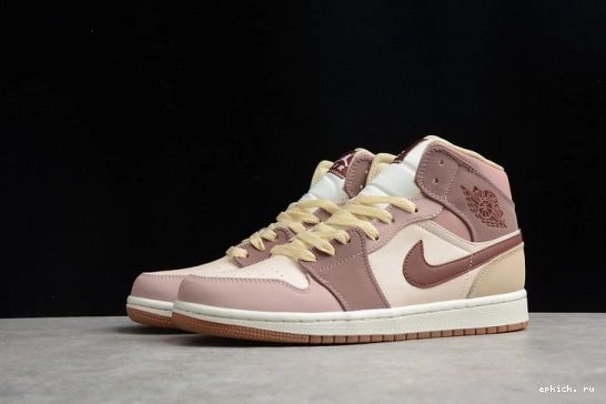 Cheap EP Smoky Jordan 1 (W) DO7440-821 Mid Dark Mauve  DO7440-821 Pony SE 0129